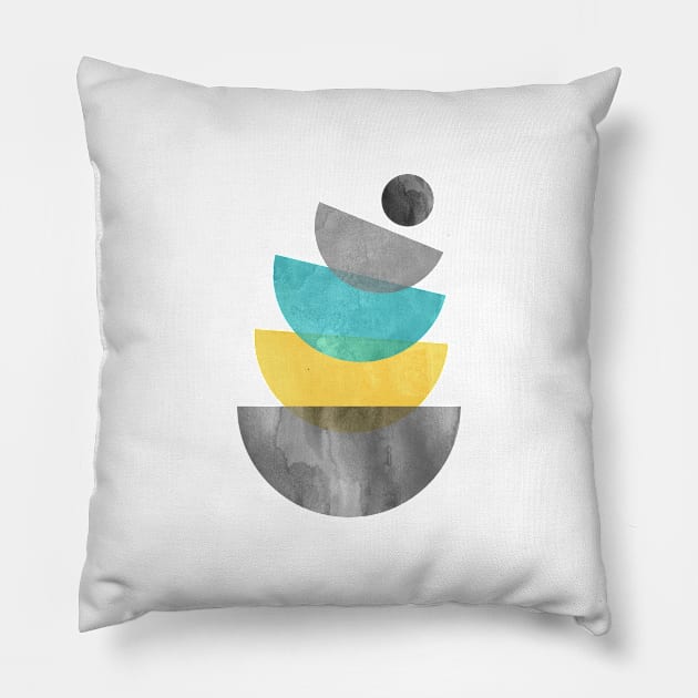 Mid Century Modern 11 Pillow by Dream Print Designs