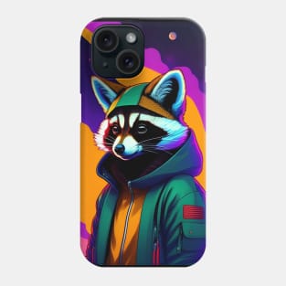 space raccoon Phone Case