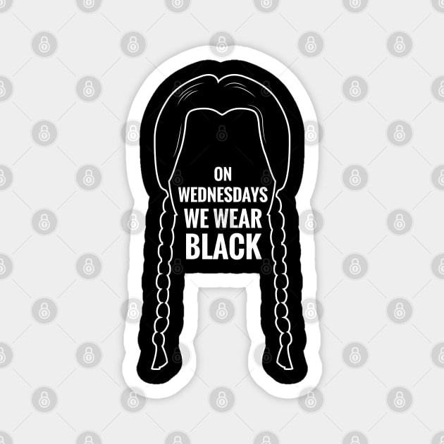 On Wednesday we wear Black Magnet by TeeAgromenaguer