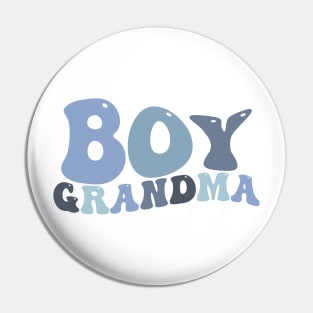 Grandma and Me Boy Grandson Cute Matching Pin