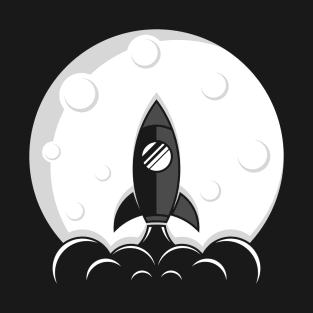 Moon Rocket T-Shirt