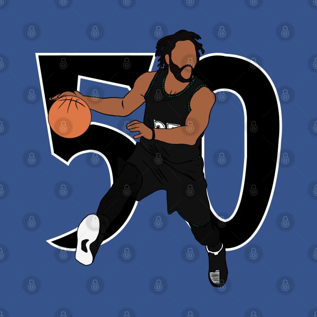 Derrick Rose 50 by rattraptees