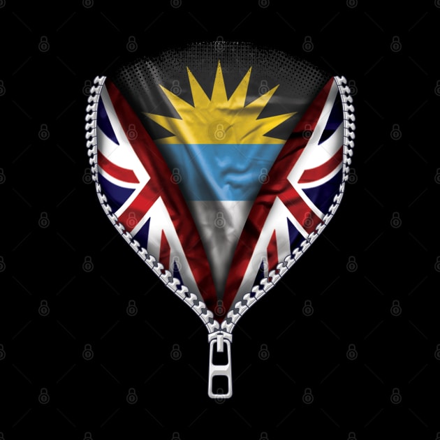 Antiguan & Barbudan Flag  Antigua & Barbuda Flag zipped British Flag - Gift for Antiguan & Barbudan From Antigua & Barbuda by Country Flags