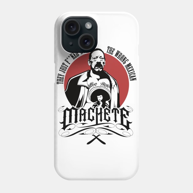 Machete logo v2 Phone Case by buby87