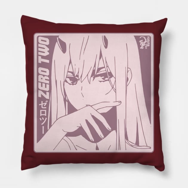 ZeroTwo Style Pillow by Koburastyle