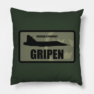 JAS 39 Gripen Patch (subdued) Pillow