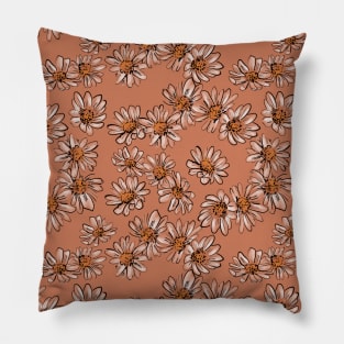 Daisies pattern Pillow