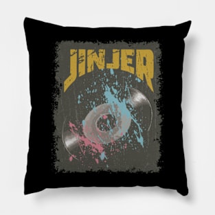 Jinjer Vintage Vynil Pillow