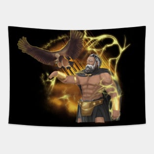 Zeus. King of the gods Tapestry