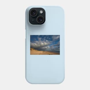 Druridge Bay under Threatening Clouds Phone Case