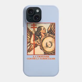 Vintage French Fight Tuberculosis Artwork Phone Case