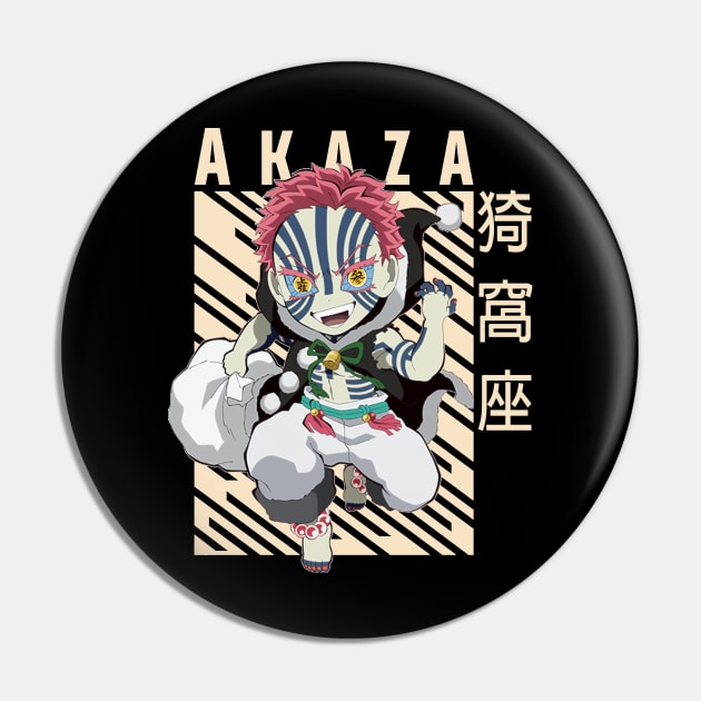 Akaza - Demon Slayer Pin by Otaku Emporium