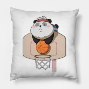 Basketball Panda Pillow