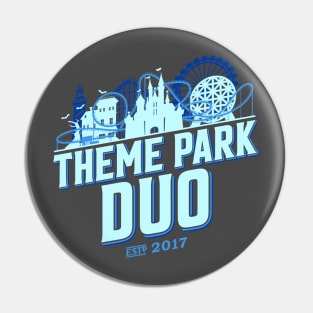 2021 Theme Park Duo Logo Pin