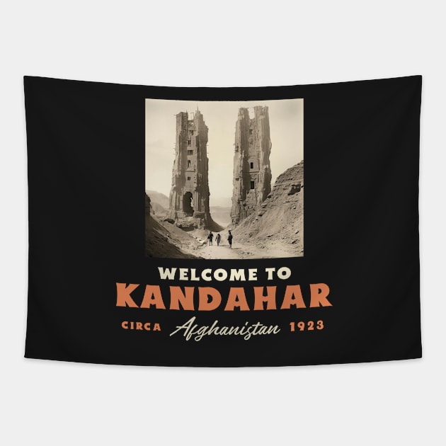 Kandahar circa 1923 Tapestry by Popstarbowser