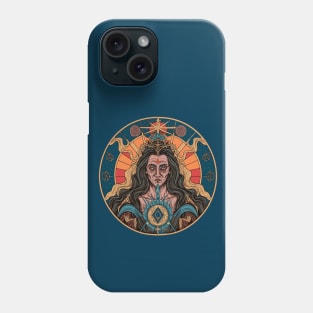 Whispers of the Mystic: Occult Elegance Phone Case