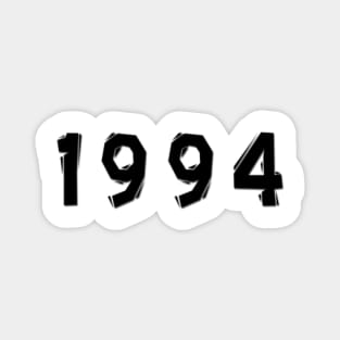 1994 year | simple black Magnet