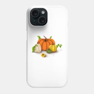 magic creatures with pumpkins Phone Case