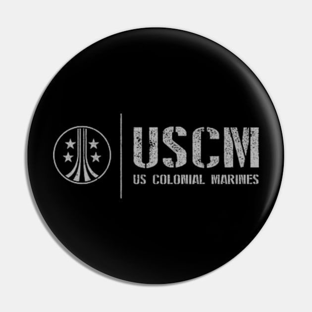 USCM US Colonial Marines Pin by deadright