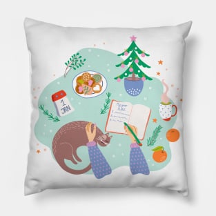 Christmas scene Pillow