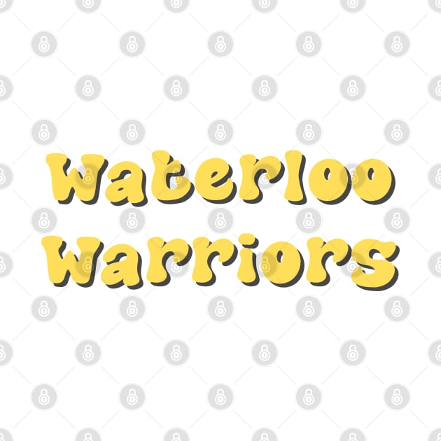 Waterloo Warriors by stickersbyjori