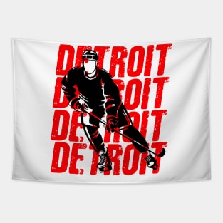 Detroit red wings team Tapestry