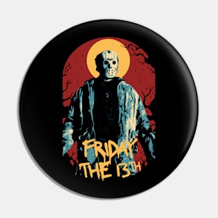 halloween 13th Pin