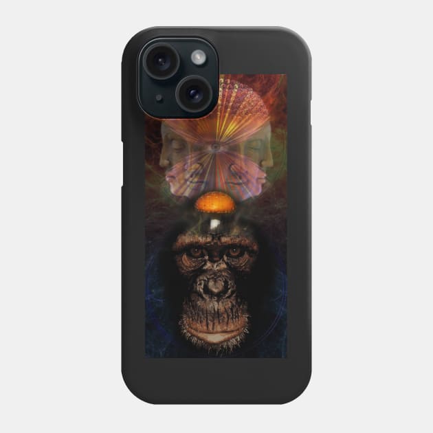 The Higher Primate Phone Case by Illumin8or