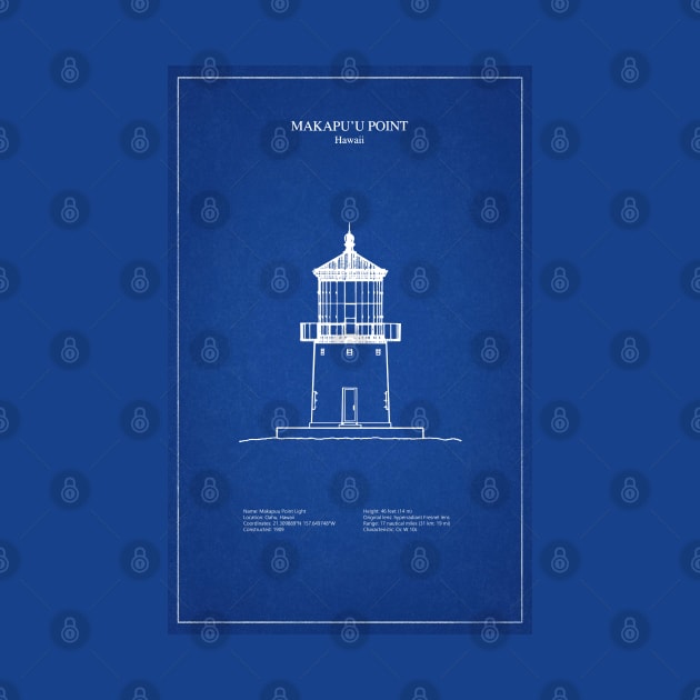 Makapuu Point Lighthouse - Hawaii - AD by SPJE Illustration Photography