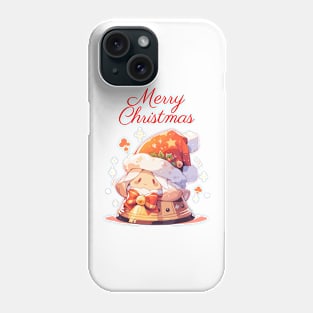 Merry Christmas bell with ribbon Phone Case