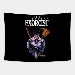 The Immortal Exorcist (Black) Tapestry