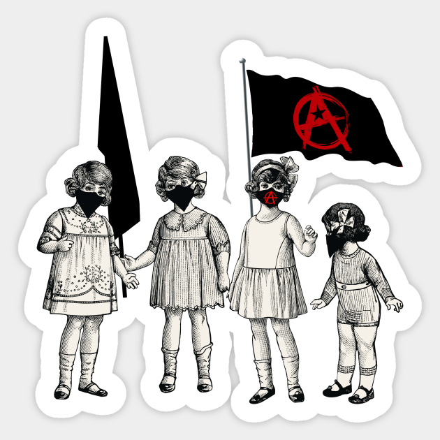 PROTESTERS - Anarchy - Sticker