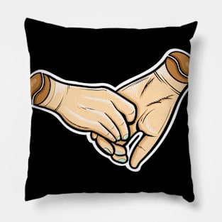 Hand In Hand Pillow