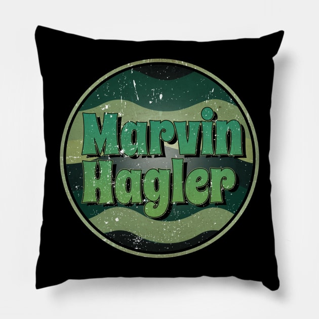 Great Gift Marvin For Name Retro Styles Color 70s 80s 90s Pillow by Gorilla Animal