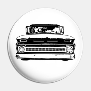 1966 Chevy C10 Sketch Art Pin