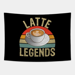 Latte Legends Barista Tapestry