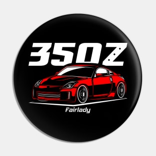 Racing Red 350Z JDM Pin