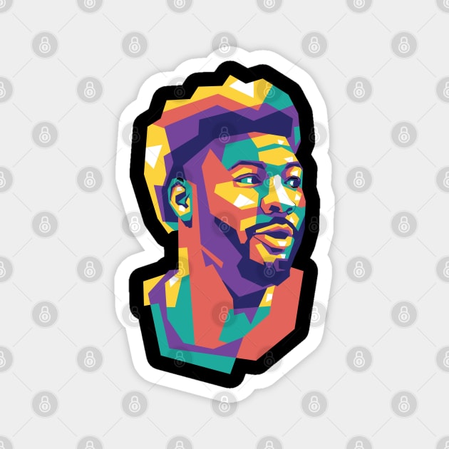 Marcus Smart wpap limit collor #3 Magnet by ACH PAINT