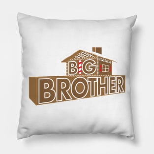 Big Brother Holiday Gingerbread House Pillow