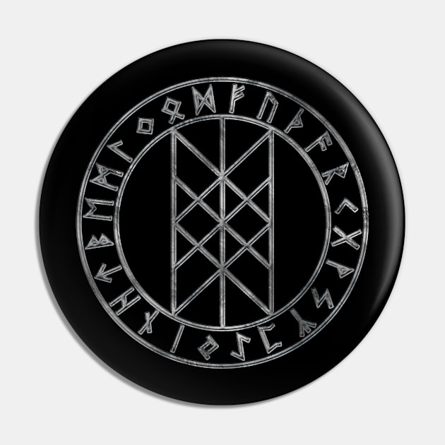 Web of Wyrd  -The Matrix of Fate Pin by Nartissima