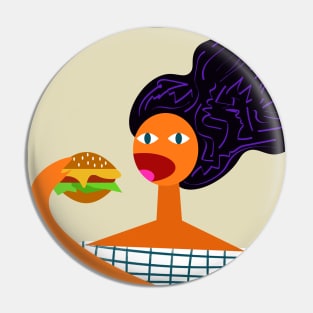 my Burger Pin