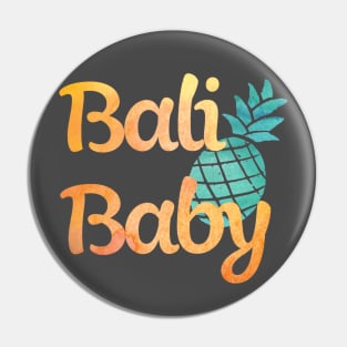 Bali Baby (gold) | Pineapple Design Pin