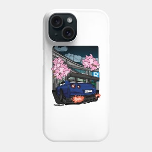 R35 GTR Godzilla Daikoku Night Racing Phone Case