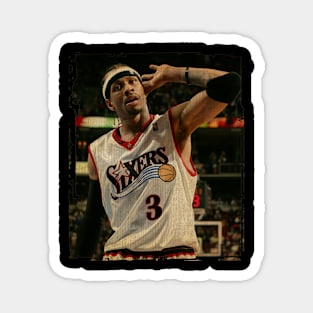 Allen Iverson Sixers Vintage Magnet