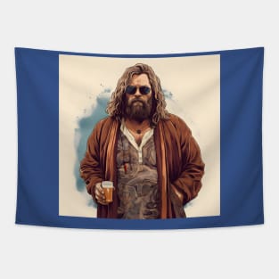 Fat Thor Dude Tapestry