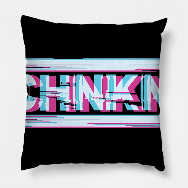 Technokind Tshirt Techno Pillow by avshirtnation