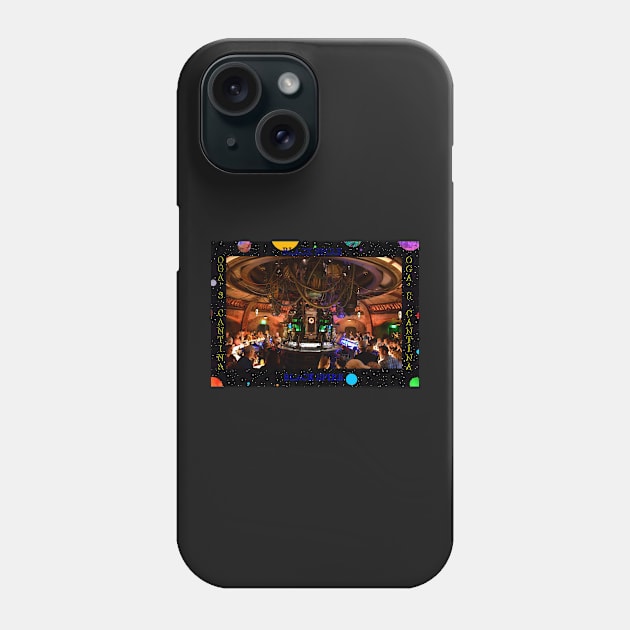 Oga's Cantina Black Spire work A Phone Case by dltphoto