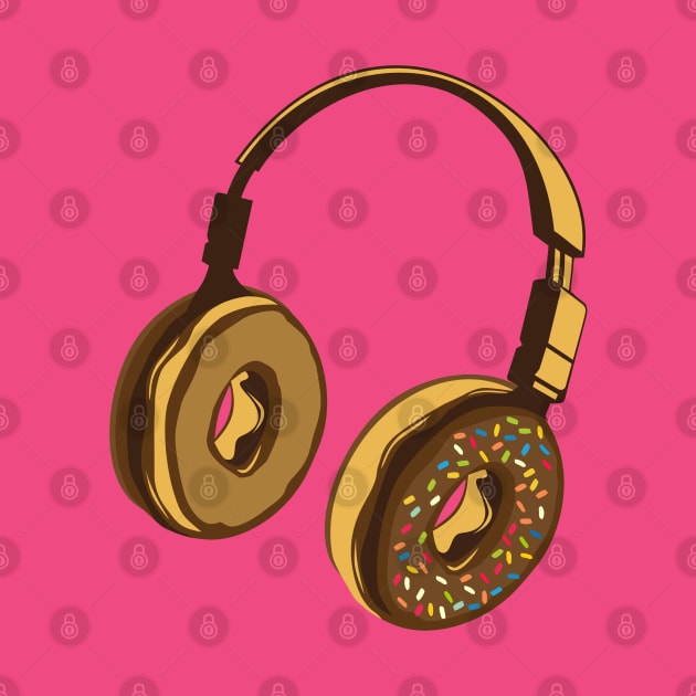 Donut Headphones by drewbacca