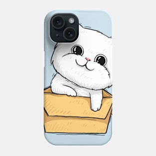 Your cute cat hand drawing Phone Case