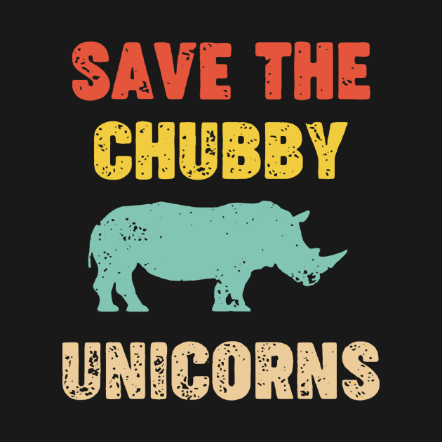 Save The Chubby Unicorns Costume Gift by Ohooha